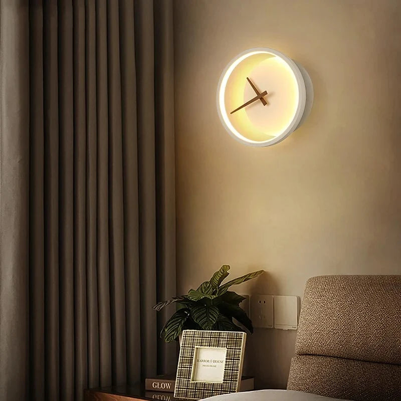 Wall Clock | Integrated Ambient LED & Silent Sweep Movement | 30 cm