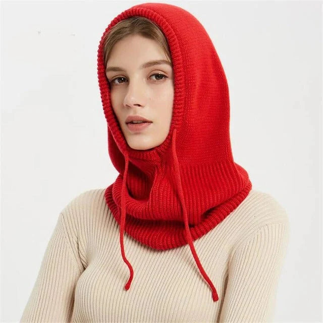 Beanie | Soft Cashmere-Blend Knit | Adjustable Drawstring