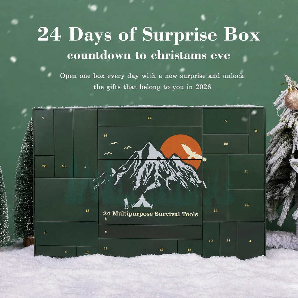 Survival Advent Calendar | Outdoor Gear | 24 Days