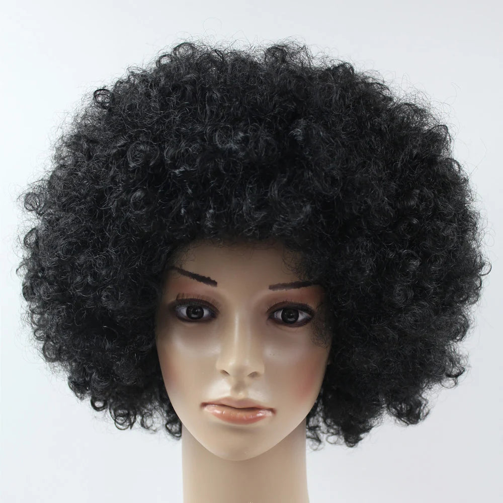 Curly Wig | Natural Curly Texture & Lightweight | Adjustable Cap
