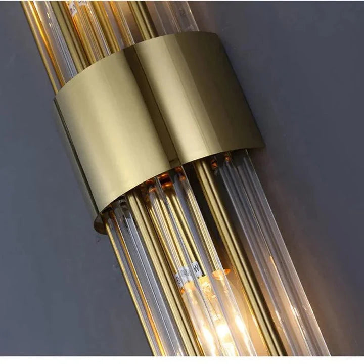 Wall Light | Crystal Accents & Tunable LED | 35 cm
