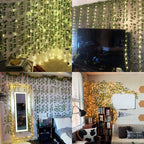 Artificial Ivy Strips | Lifelike Evergreen Leaves & Maintenance-Free | Set of 12