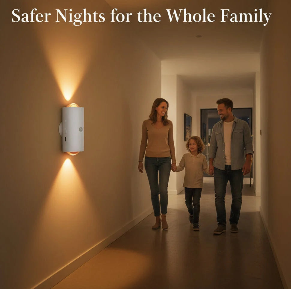 LED Night Light | Motion-Activated & Magnetic Mount | Rechargeable