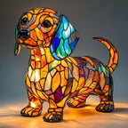 Night Light | Dog-Shaped Design & Warm LED Glow | USB Powered