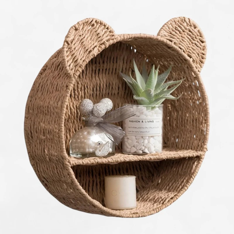 Wall Shelf | Animal-Shaped & Wooden