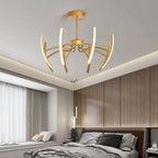 Ceiling Lamp | Branching Arms & Integrated LED | 8 Or 12 Arms