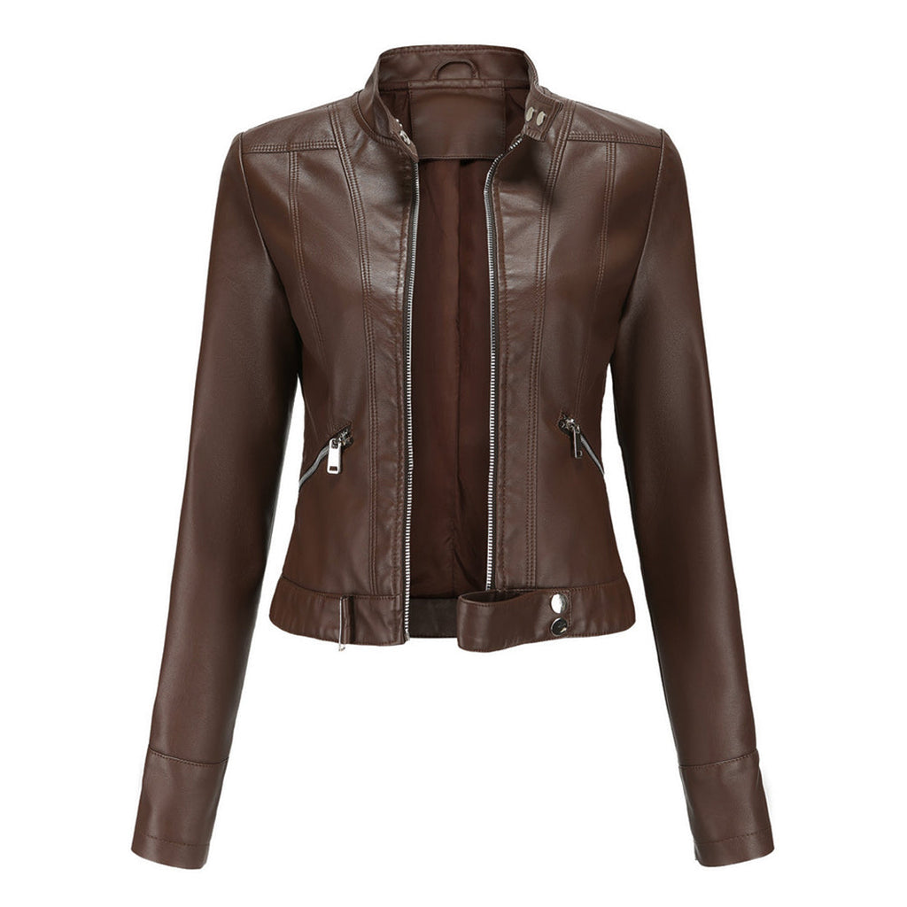 Women's Leather Jacket | Soft Genuine Leather | Classic Fitted Design