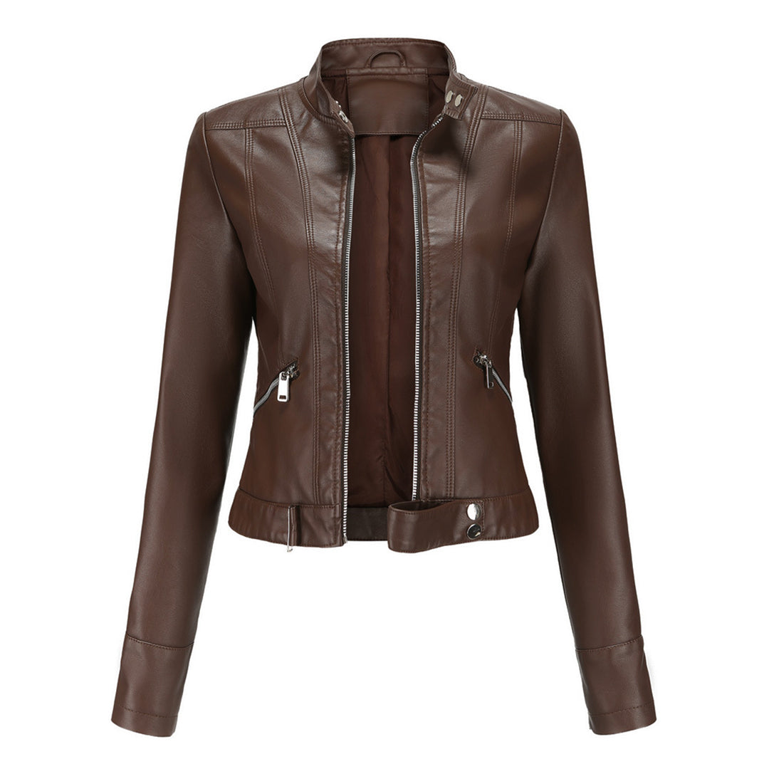 Women's Leather Jacket | Soft Genuine Leather | Classic Fitted Design