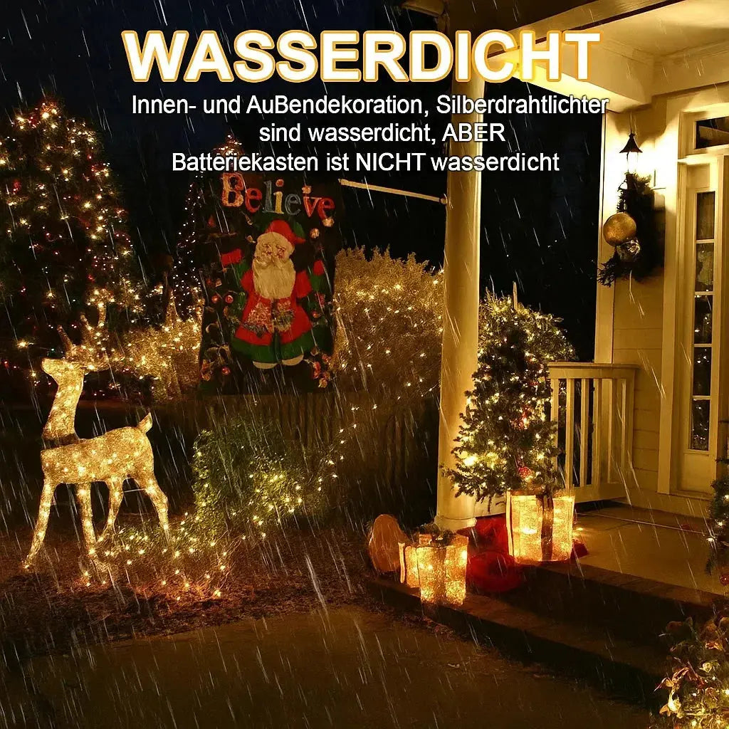LED String Lights | Flexible Copper Wire & IP65 Waterproof | 9 m