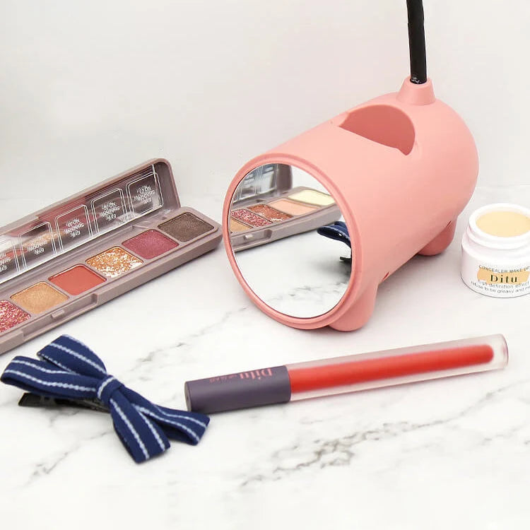 Desk Lamp | Bunny Design With Touch Controls & Pen Holder | USB-Powered LED