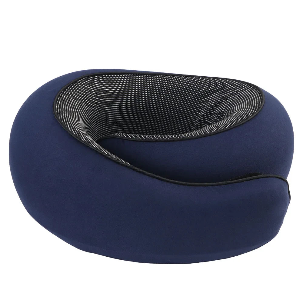 Travel Neck Pillow | U-Shaped Memory Foam & Adjustable Fit