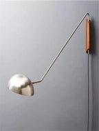 Wall Light | Adjustable Arm & Modern Metal Wood Design