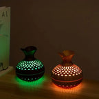 Humidifier | Wood Grain & LED Night Light