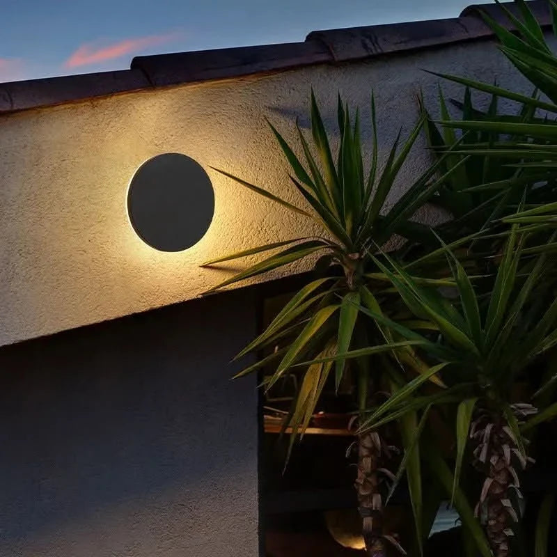 LED Wall Light | IP65 Metal Housing & Integrated LED | Round & Square