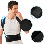 Posture Corrector | Adjustable Straps & Invisible Under Clothing