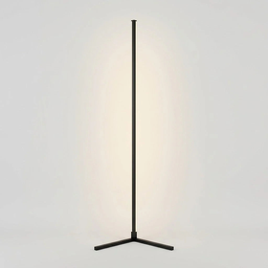 Corner Floor Lamp | Dimmable LED & Remote Control | 142 cm
