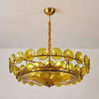 Ceiling Pendant Light | Metal & Glass | Dimmer Compatible