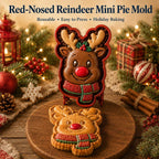 Mini Cake Mold | 9 Christmas Designs | Reusable
