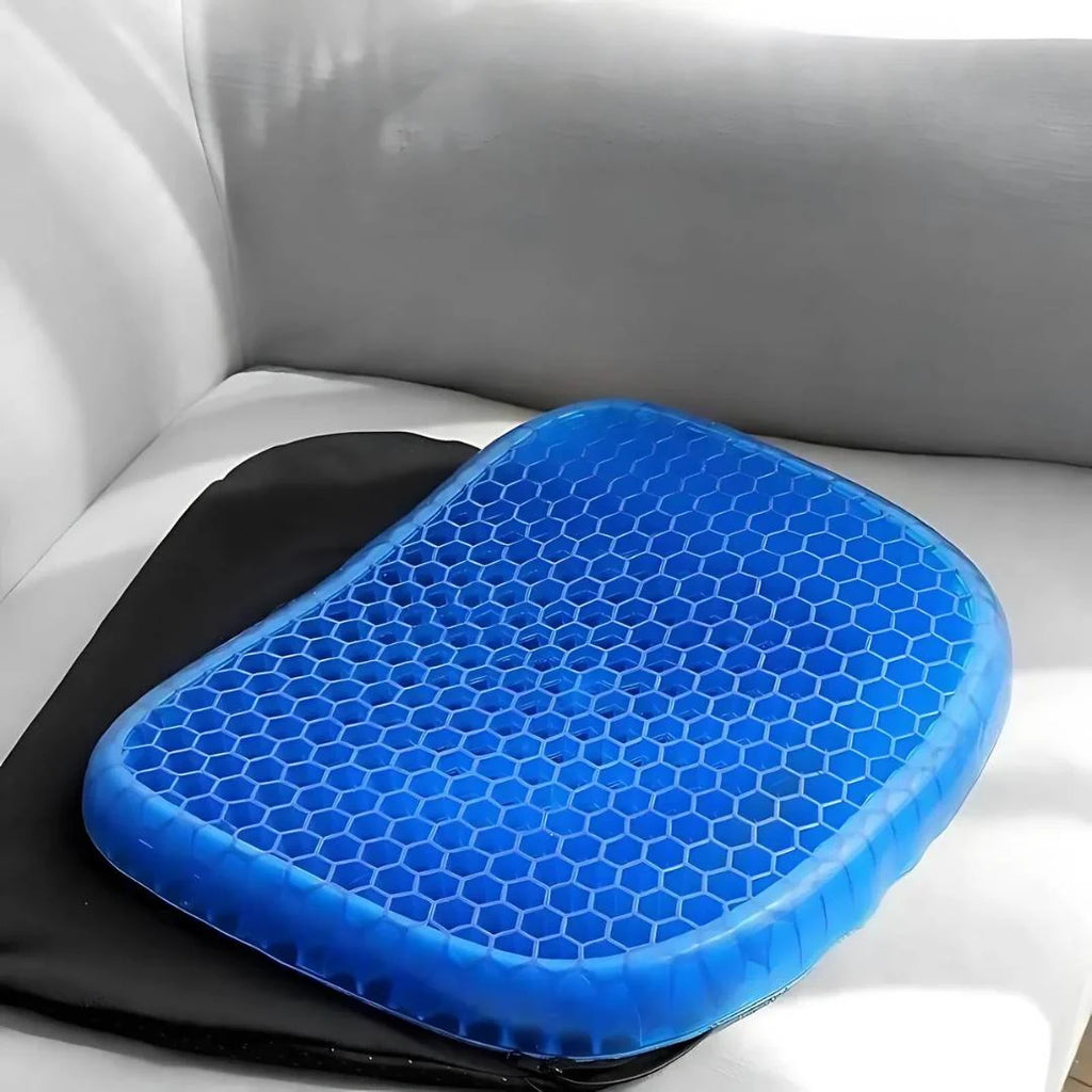 Seat Cushion | Orthopedic Gel Pressure Relief & Removable Cover