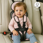Child Travel Seat | Foldable & Ultra-Light 5-Point Safety Harness