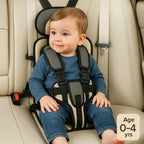 Child Travel Seat | Foldable & Ultra-Light 5-Point Safety Harness