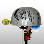 Motorcycle Helmet | Baseball Cap Style & Lightweight | DOT & ECE Certified