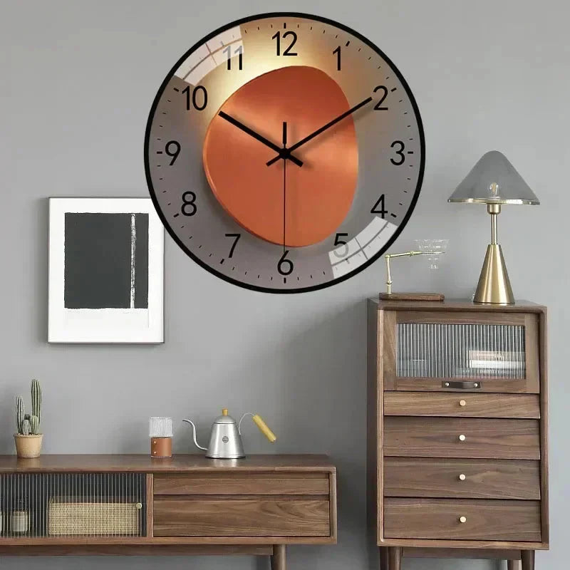 Wall Clock | Silent & Elegant Design | 20 cm