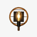 LED Wall Sconce | Coil-Inspired Black Metal