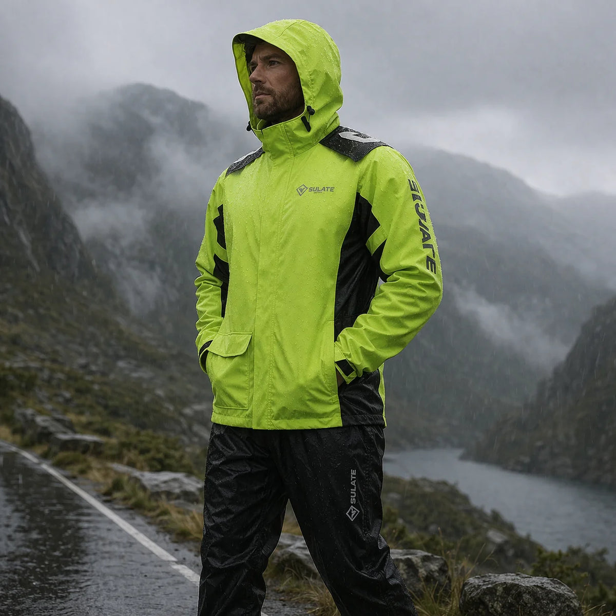 Rain Suit | Waterproof & Wind-Resistant | Lightweight & Compact-Storage