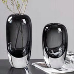 Flower Vase | Crystal Glass Opalescent Finish