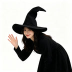 Witch Hat | Tall Pointed Design & Classic Black