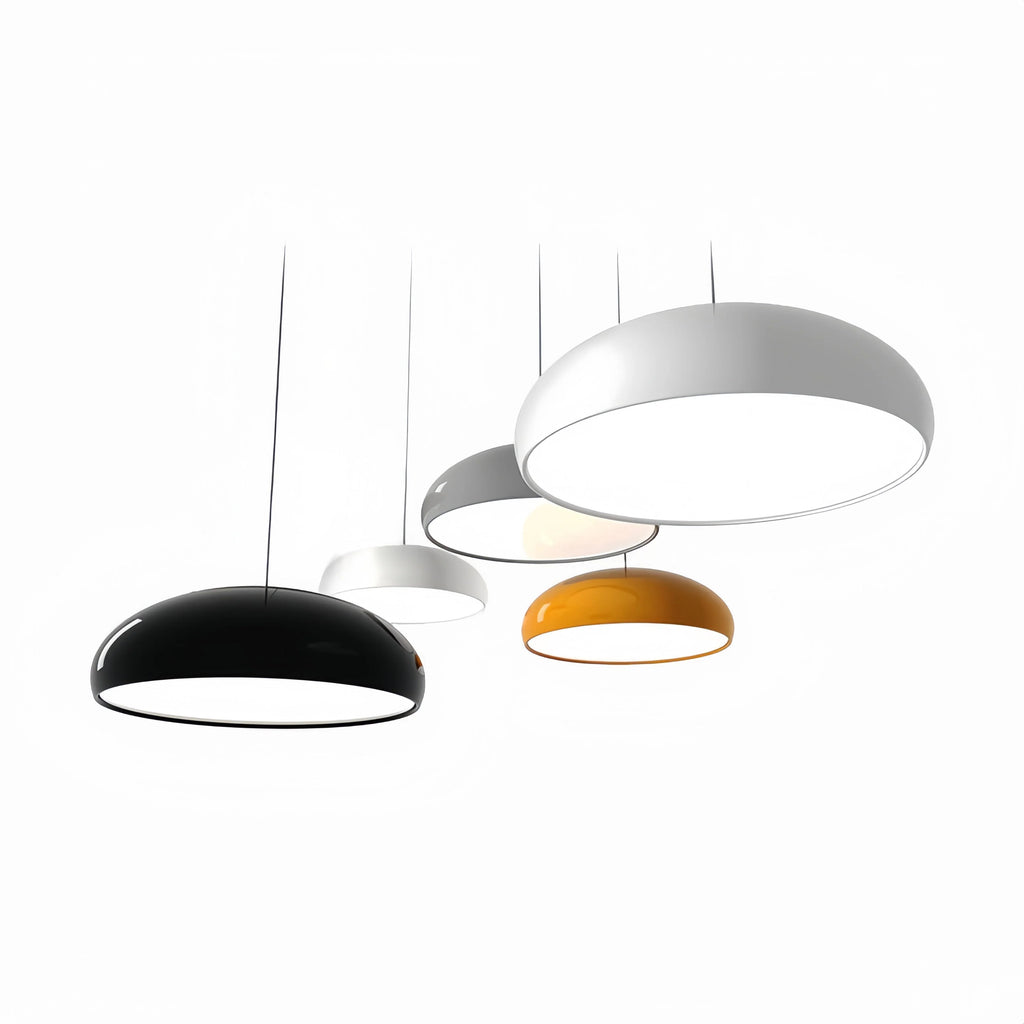 Pendant Light | Geometric Metal Frame | 3-Color Temperature Settings