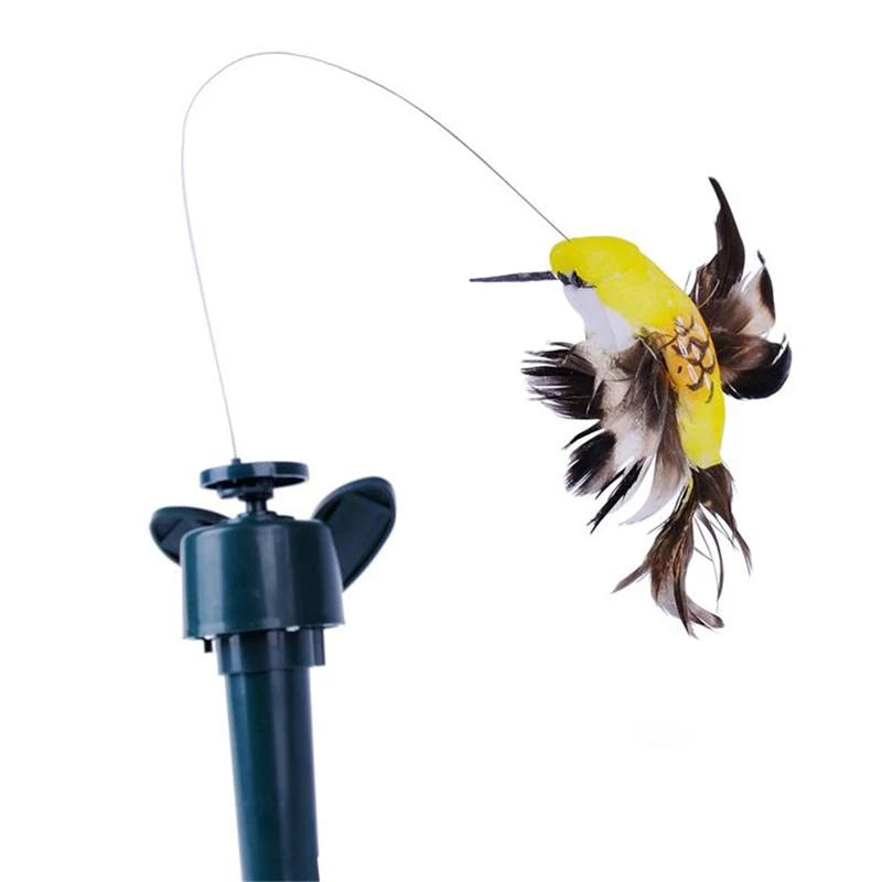 Garden Stake | Solar-Powered Dancing Hummingbird & Butterfly