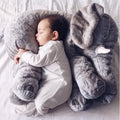 Plush Elephant Cushion | Super-Soft & PP Cotton | 40 & 60 cm