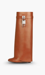 Wedge Boots | Vegan Leather & Hidden Wedge | Slip-On
