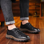 Men's Orthopedic Shoes | Waterproof Cowhide Leather & Ergonomic Insoles