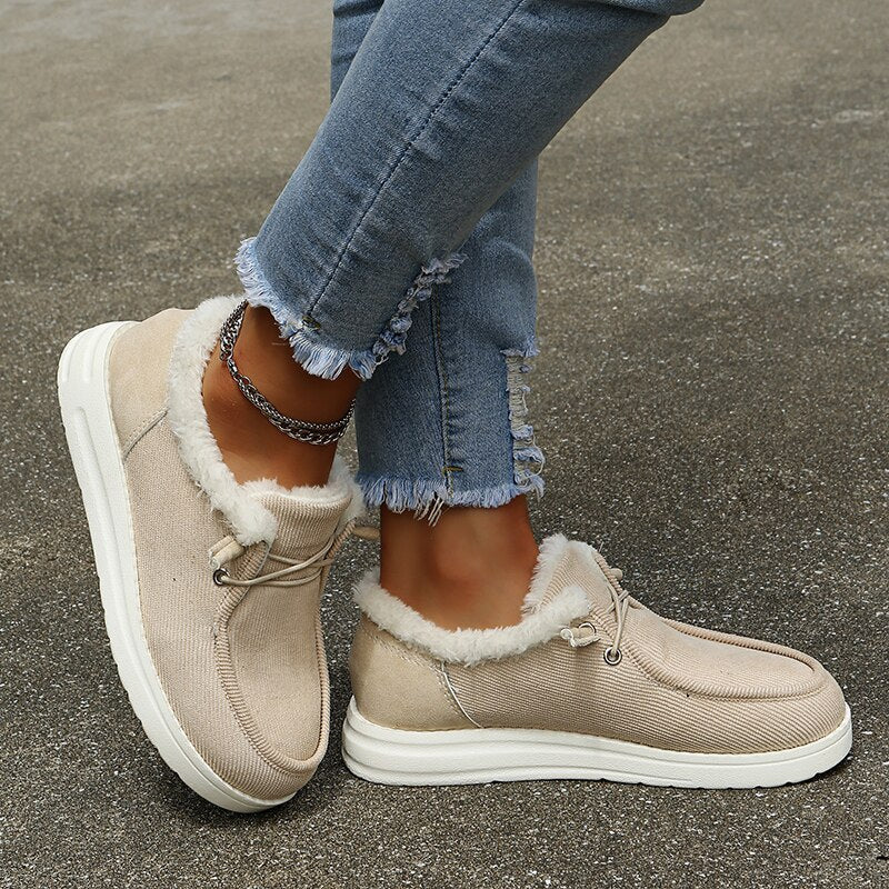 Slip-On Shoes | Plush-Lined & Non-Slip | Lightweight