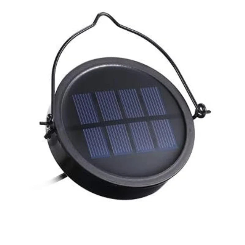 Hanging Lantern | Solar-Powered Automatic Night Light & Iron Construction