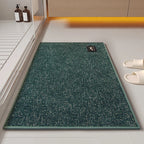 Bathroom Mat | Soft Textured & Non-Slip | Machine-Washable & Quick-Drying