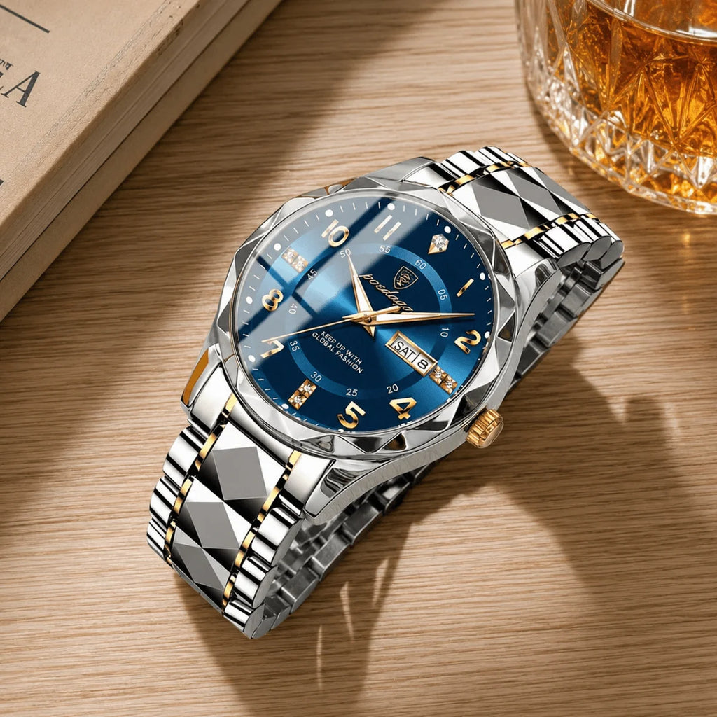 Sports Watch | Titanium Case & Quartz Movement | Water-Resistant to 50 m
