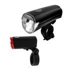 Fahrradlicht-Set | Ultrahelle LED vorne & hinten | Bis zu 48 Stunden Laufzeit