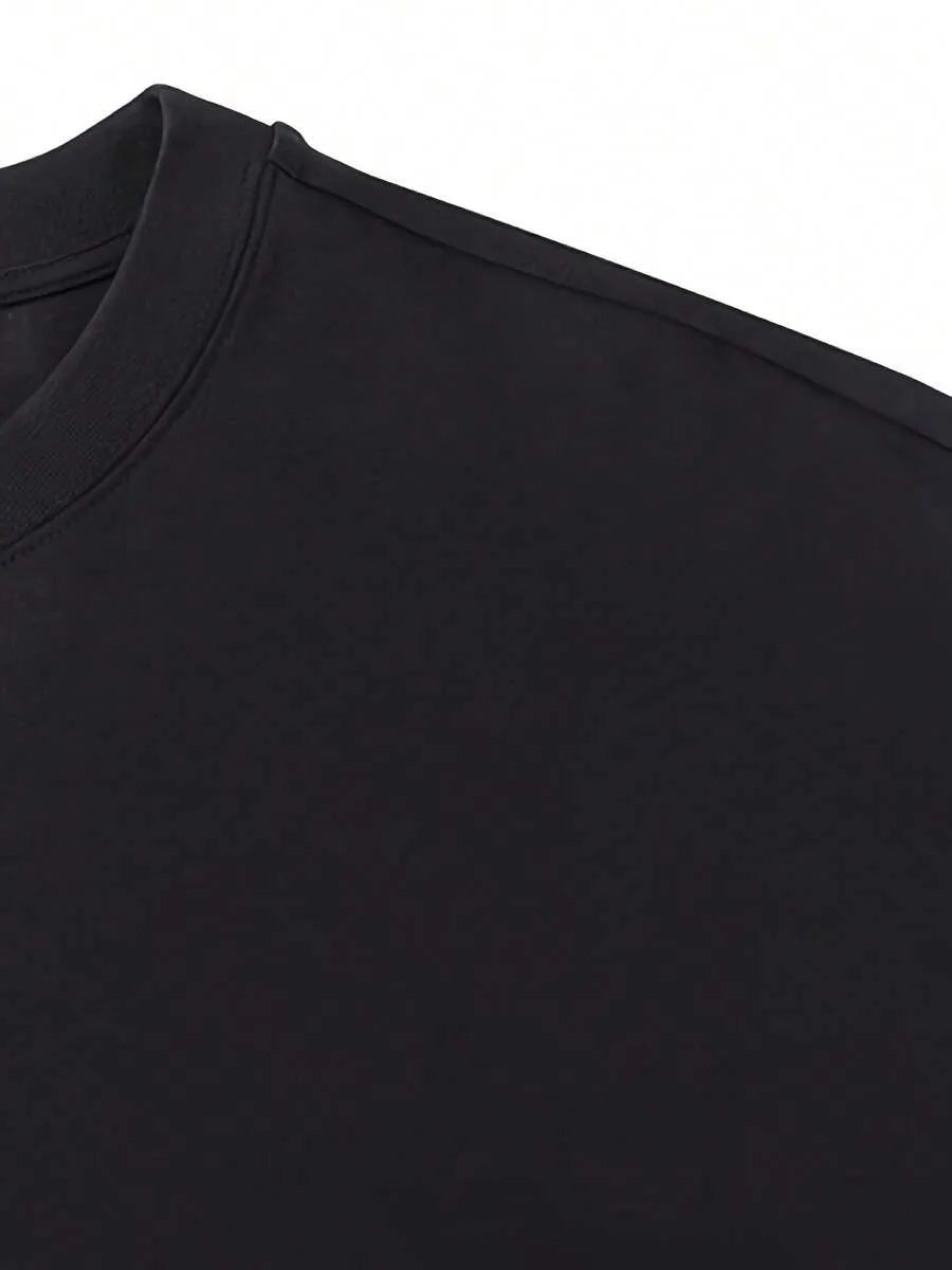 Men’s Long-Sleeve Shirt | Knitted Crew Neck | Regular Fit