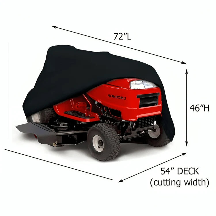 Lawn Mower Cover | Weather-Resistant 420D Fabric & Elastic Hem