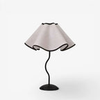 Table Lamp | Mushroom-Shaped LED & Iron Base