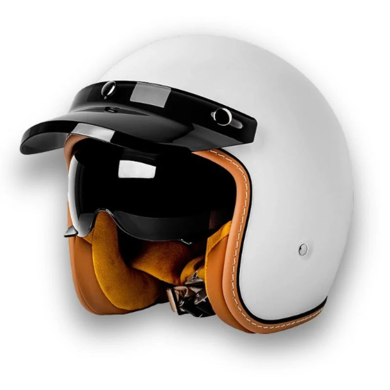 Motorcycle Helmet | DOT & ECE Certified | Clear & Dark Visors