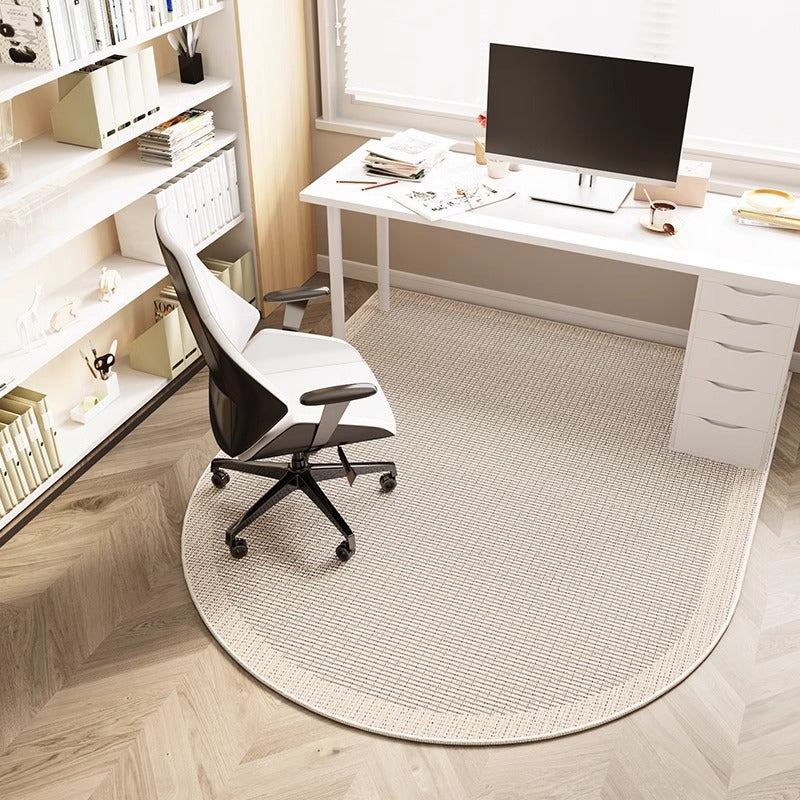 Office Carpet Mat | Ergonomic Soft Fabric & Non-Slip Backing