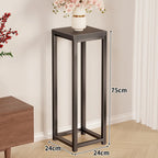 Plant Stand | Metal Frame & Space-Saving | 75 cm Tall