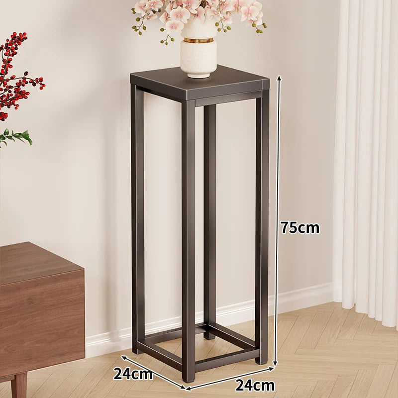 Plant Stand | Metal Frame & Space-Saving | 75 cm Tall