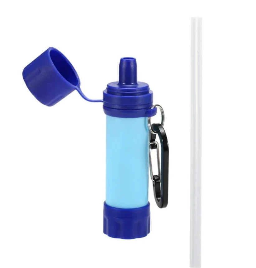 Water Filter | Removes 99.99% Bacteria & Integrated Straw | 1200 L Capacity