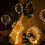 LED Balloons | Light-Up Party Decor | Set of 5, 45 Cm